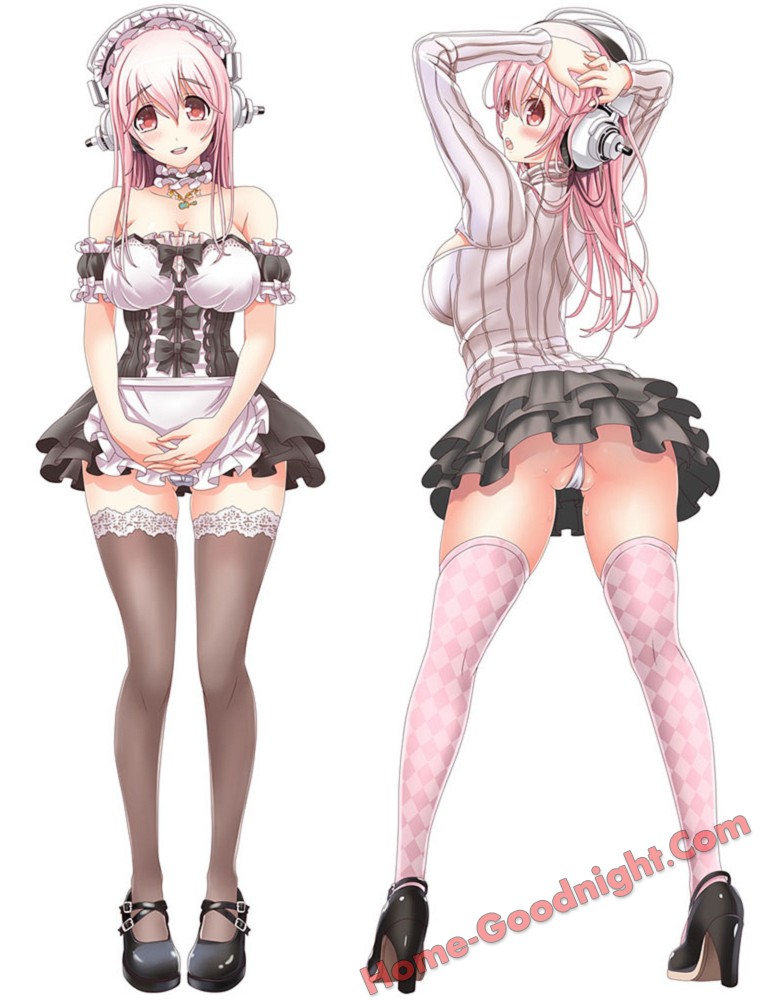 Super Sonico Anime Dakimakura Japanese Hugging Body Pillow Cover